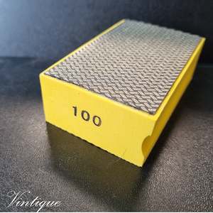 Diamond Hand Polishing Pads Tile Glass Abrasive Grinding Block Pad 100G