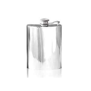 Plain Pewter Hip Flask 60oz davyengravers