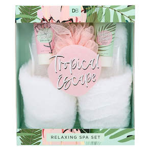 Bath Body: Tropical Escape Relaxing Spa Set