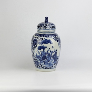 Ancient Chinese Gods Ginger Jar