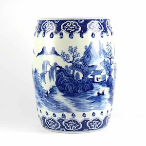 Country Life Chinoiserie Stool