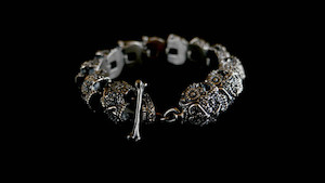 Jewellery manufacturing: Day Of The Deadringer Bracelet deadringerjewelry