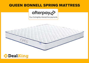 Mattresses: QUEEN BONNELL SPRING MATTRESS