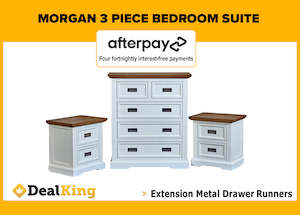 Morgan 3 Piece Bedroom Suite