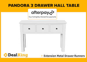 PANDORA 3 DRAWER HALL TABLE