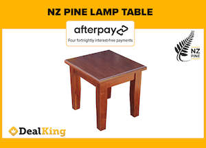 Brayden Nz Pine Lamp Table