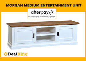 Lounge Room Furniture: MORGAN MEDIUM ENTERTAINMENT UNIT