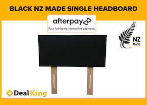 SINGLE NZ MADE HEADBOARD BLACK