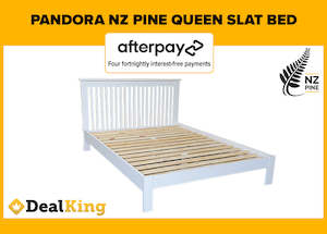 PANDORA QUEEN SLAT BED