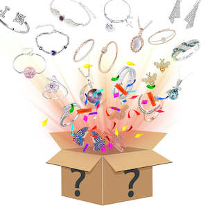 Jewelry Surprise Mystery Box Containing 6 Kinds Of Jewelry