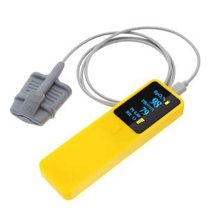 Handheld  Pulse Oximeter Monitor Blood Oxygen  Palm Oximeter Finger Clip