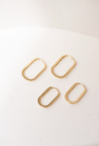 Barre Hoop Earrings