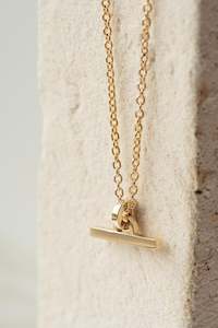 Signature D Fob Necklace