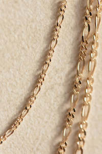 Jewellery: Petite Figaro Chain Three in One