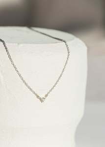 Petite Solitaire Necklace