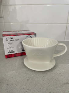 Food wholesaling: Kalita 101 Coffee Dripper (White)