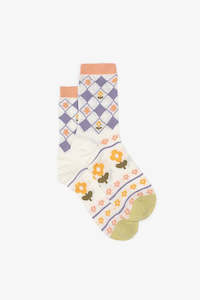 Spring Garden Sock | Multi