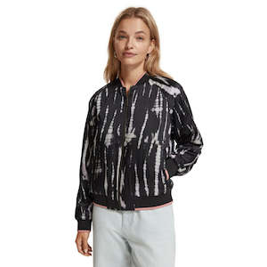 Reversible Printed Bomber Jacket