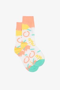 Summer Abstract Sock