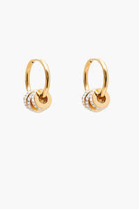 Womenswear: Runaway Hoop Earrings | Diamante Rings