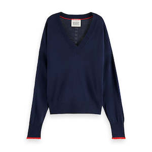 Womenswear: Relaxed V-Neck Pullover