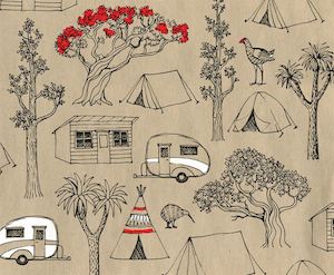 Womenswear: Kiwi Camping Wrap