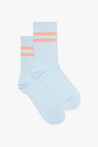 Womenswear: Her Boyfriend Sock | Sky