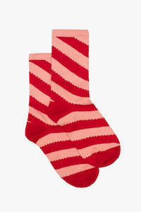 Strawberry Twist Sock