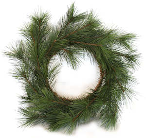 Wreath - Artificial NZ Pine - Premium - 55cm - Box Lot Deal (4)