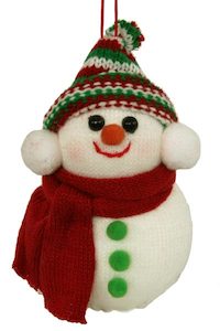 Christmas Snowman hanging decoration