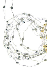 Wire & Bead Garland - Silver ✰✰✰SPECIAL ✰✰✰