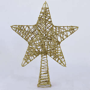 Tree Topper Star - Gold