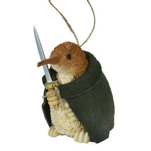 Kiwi - Premier Kiwi with medieval cape