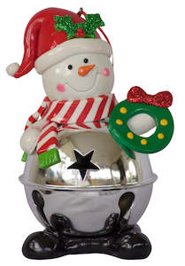 Bell Body Snowman - Frosty - 14cm ✰✰✰ SPECIAL ✰✰✰