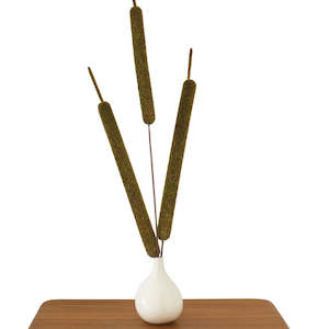 Bull Rushes - Forest Green - Pack of three heads