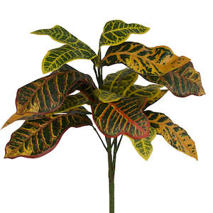 Croton Bush - Artificial - 60cm