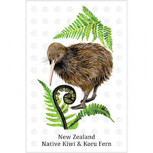 Tea Towel - New Zealand native Kiwi - Box Lot Deal (10)