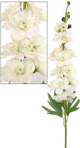 Delphinium Spray - White