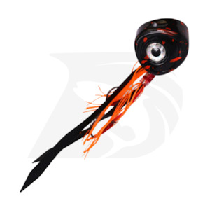 Ocean Angler Slider Kabura - Black Orange