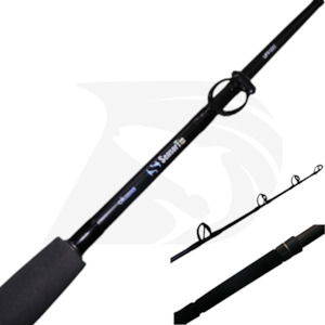 Okuma Sensortip Boat 1PC 5'6 24KG Rod - Black