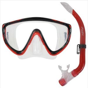 Atlantis Spree MS43 Mask & Snorkel Red