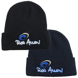 ROB ALLEN Beanie - Black