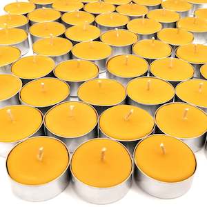 Beeswax Tealight Candles - Classic Bulk Packs