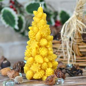 Forest Bounty Beeswax Candle