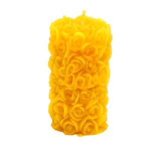 Flower And Forest Beeswax Candles: Roses Everywhere beeswax candle