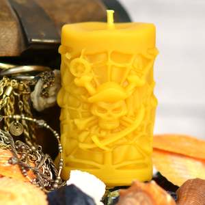 Pirates Beeswax Candle