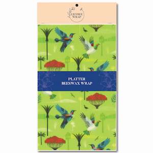 Platter Beeswax Wraps: Flight Path - Platter Beeswax Wrap