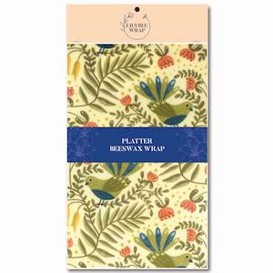 Piwakawaka - Platter Beeswax Wrap