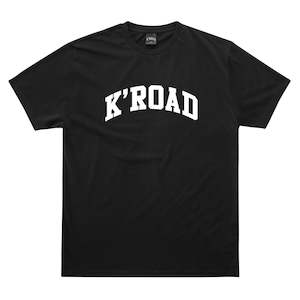 Clothing: K'ROAD Arch Tee - Black