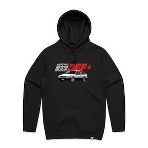 DEF Initial DEF HOOD Black